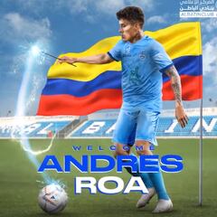 Andrés Roa es nuevo jugador del Al Batin de Arabia Saudita