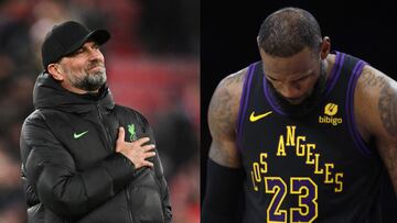 LeBron James muestra su lado Red con mensaje dedicado a Jürgen Klopp
