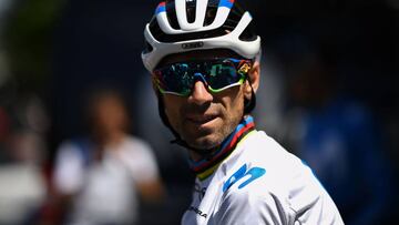 Valverde: “No esperaba que Alaphilippe atacara tan lejos”