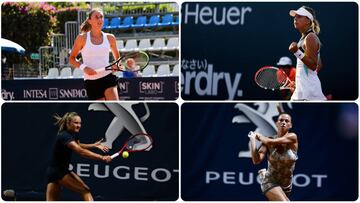Kontaveit-Martic y Ferro-Giorgi, semifinales en Palermo