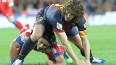 El Barcelona ganó al Atlético pese al "indomable Falcao"