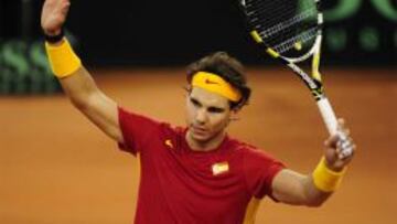 Rafa Nadal jugará la Copa Davis en el choque ante Ucrania