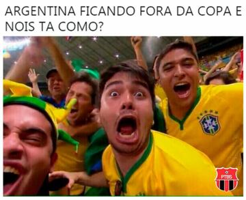 En Brasil se burlaron con todo por la crítica situación de Argentina.