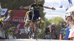 Alejandro Valverde, en la pasada Vuelta a Espa&ntilde;a. 