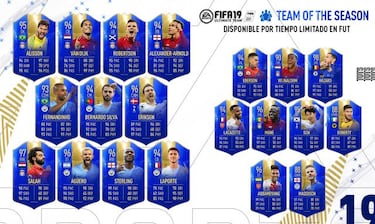 FIFA 19 Ultimate Team presenta los TOTS de la Premier League