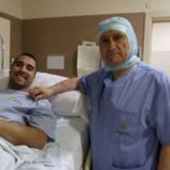 Sergio Asenjo, operado con éxito para reconstruirle el ligamento