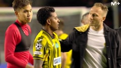 La surrealista petición de un jugador del Almaty a Rodrygo cuando acabó el partido