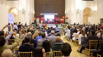 El Centro Cultural de San Marcos fue el lugar elegido para  presentar la vestimenta del equipo español olímpico.