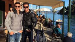 Simeone pasa unos días en Milán: "¿El Inter? Nunca se sabe..."