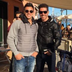 Simeone pasa unos días en Milán: "¿El Inter? Nunca se sabe..."