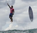 La historia detrás de la foto viral de Gabriel Medina, surfista en París 2024