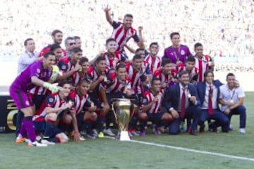 Chivas 2-0 Veracruz. Chivas campeón de la Supercopa MX.