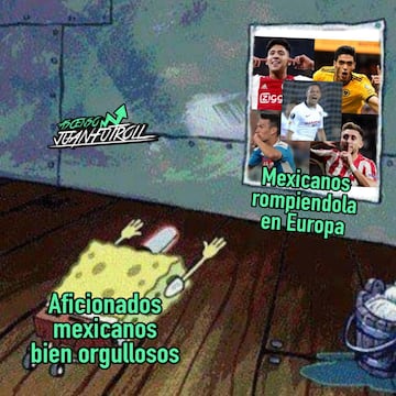 Los memes aplauden a los mexicanos que brillaron en Champions y Europa League