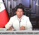 Pedro Castillo, destituido y detenido luego de cerrar el Congreso