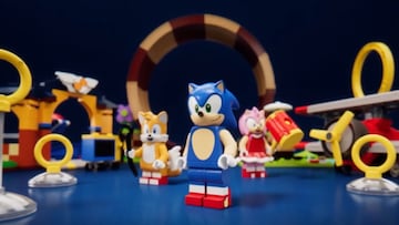 Sonic, Tails, and Amy run at full speed with a new line of LEGO sets