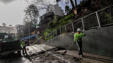 A severe winter storm is lashing California bringing potentially “life-threatening” flooding. Some school districts have suspended classes on Monday.