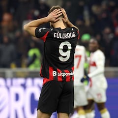 Pulisic y AC Milan sufren por Füllkrug