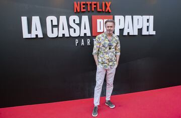 MADRID, SPAIN - JULY 11: Tristan Ulloa attends the red carpet of 'La Casa De Papel' 3rd Season by Netflix on July 11, 2019 in Madrid, Spain. (Photo by Pablo Cuadra/Getty Images)