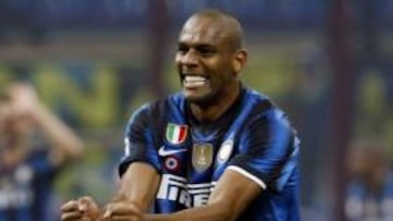 <b>SUE?O. </b>Maicon tiene la esperanza de fichar por el Madrid.