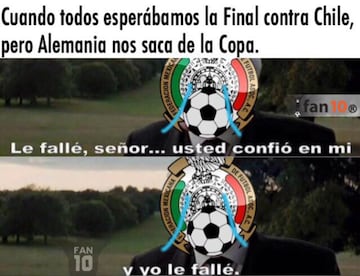 A reír un rato con los 40 memes del México vs Alemania