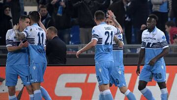 El Lazio triunfa en el derbi
