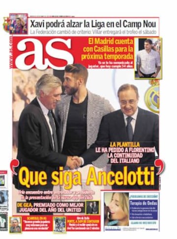 Las portadas de AS de mayo