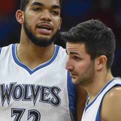 Recital de Towns y partidazo de Ricky, el rey del 4x5 en la NBA