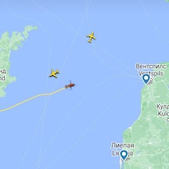 Las grandes incógnitas del “vuelo fantasma” que se estrelló en el Báltico