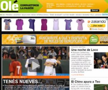 Portadas de la prensa extranjera