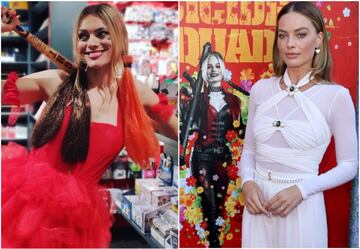 Anastasyia Prichinina se volvió viral en tiktok por su parecido con Margot Robbie, especialmente cuando se caracteriza de la famosa 'Harley Quinn'. User: @anastasyiaqueen