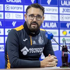 Bordalás: “Tenemos las bajas de Gastón y Arambarri; bastantes con los pocos que somos”