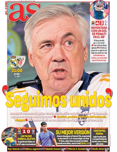 Las portadas de AS de abril