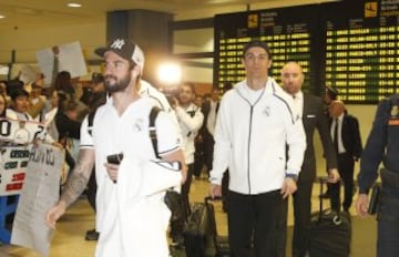 Isco, Sergio Ramos y Cristiano Ronaldo.