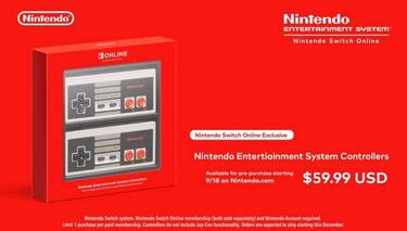 Los mandos de NES llegan a Nintendo Switch