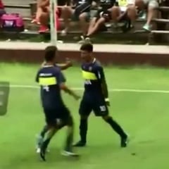 Los golazos de Brandon Cortés en la reserva de Boca Juniors
