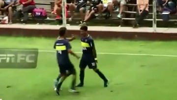 Los golazos de Brandon Cortés en la reserva de Boca Juniors