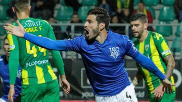 El defensor mexicano se hizo presente en el empate 1-1 de su equipo en casa del Tondela, en la jornada 26 de la Primeira Liga de Portugal.