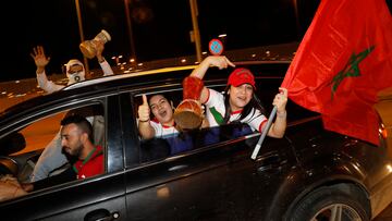 Moroccans celebrate in major Spanish cities after victory over Spain; police prevent disturbances