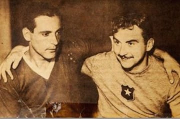 El portero, en la foto a la izquierda, fue fijo en Uni&oacute;n Espa&ntilde;ola durante 13 temporadas: entre 1939 y 1951.