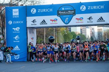 La maratón de Madrid ha vuelto con la Rock ‘n’ Roll Madrid Maratón. El etíope Godana Gemeda y la keniana Siranesh Yirga han sido los ganadores de la prueba. 