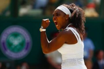 La final femenina de Wimbledon en im¨¢genes