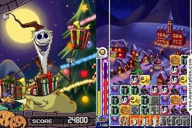 Pesadilla antes de Navidad en la versión Disney de Meteos