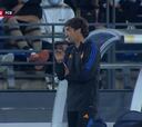 El penalti que indigna a Raúl en el Castilla-Barça B con 0-0