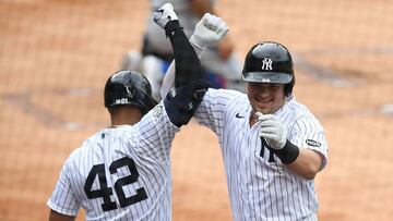Los Yankees lograron ponerle fin a una racha de siete partidos consecutivos perdiendo gracias a un wild pitch de Dellin Betances, exlanzador en el Bronx.