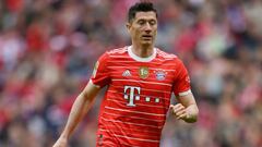 Lewandowski, jugador del Bayern.