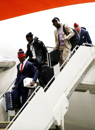 New England Patriots llegaron a tierras del Super Bowl LII