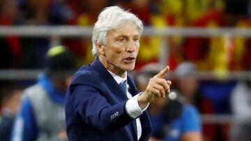 Jos&eacute; P&eacute;kerman durante el partido de la Selecci&oacute;n Colombia ante Inglaterra por los octavos de final del Mundial Rusia 2018