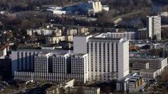 El hospital de Grenoble donde permanece ingresado Schumacher. 