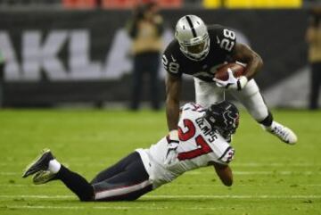 La crónica en imágenes del Texans-Raiders en el Azteca