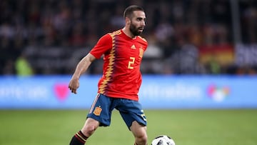 Carvajal could miss Spain's first two World Cup games admits Lopetegui